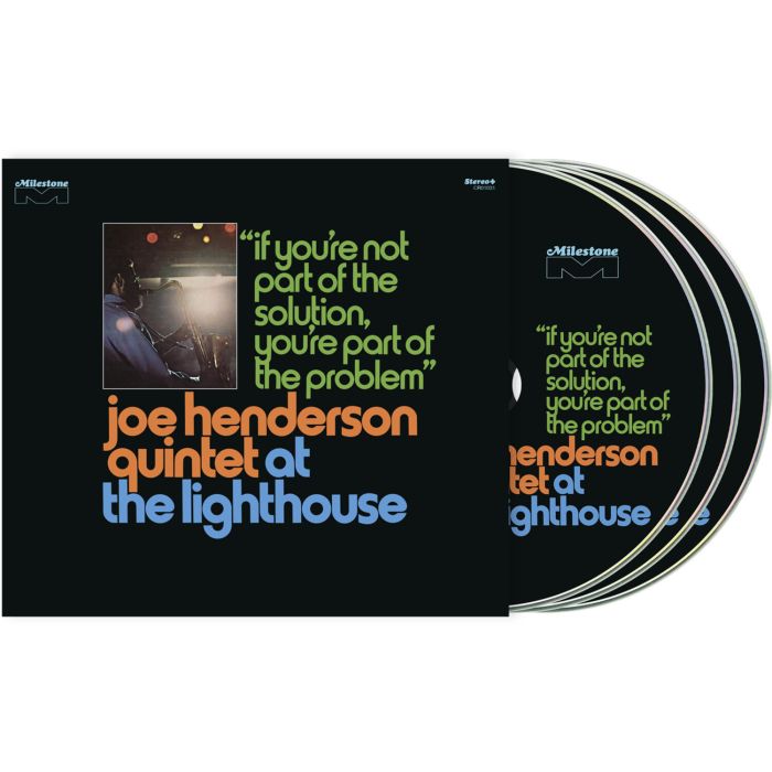 JOE QUINTET HENDERSON - AT THE LIGHTHOUSE: IF YOU'RE NOT PART OF THE SOLUTION, YOU'RE PAR