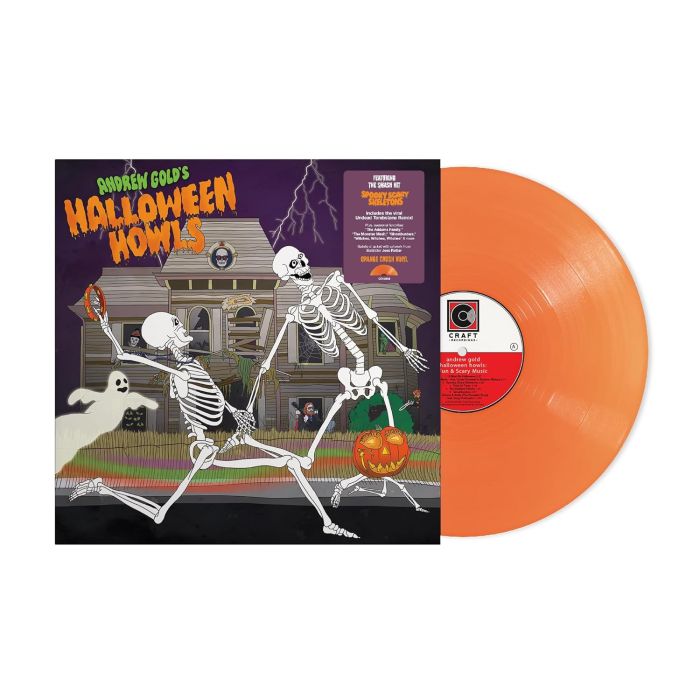 ANDREW GOLD - HALLOWEEN HOWLS: FUN & SCARY MUSIC (TRANSLUCENT ORANGE CRUSH VINY