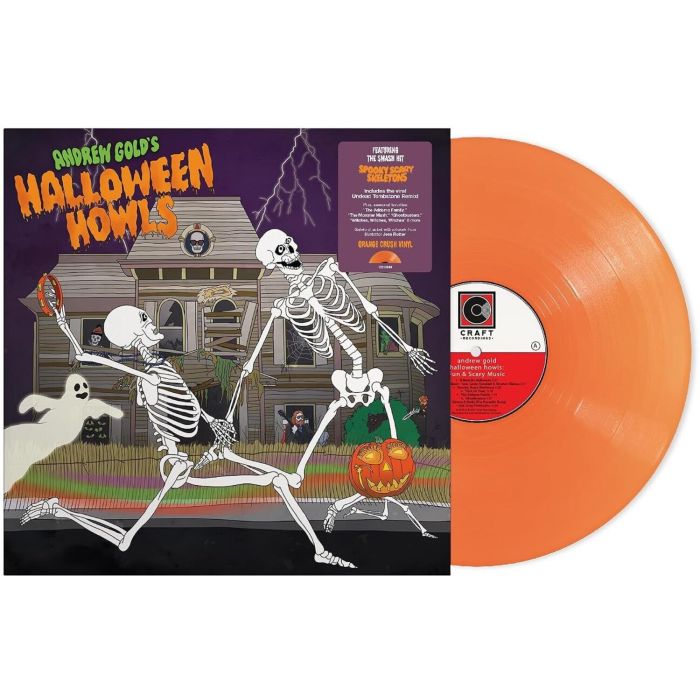 ANDREW GOLD - HALLOWEEN HOWLS: FUN & SCARY MUSIC (TRANSLUCENT ORANGE CRUSH VINY