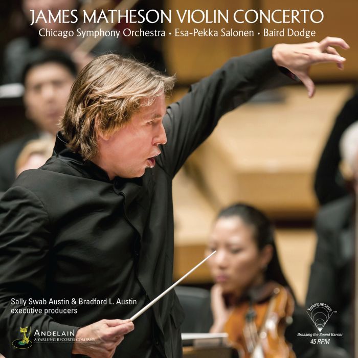 JAMES MATHESON - VIOLIN CONCERTO (180G 45RPM AUDIOPHILE VINYL)