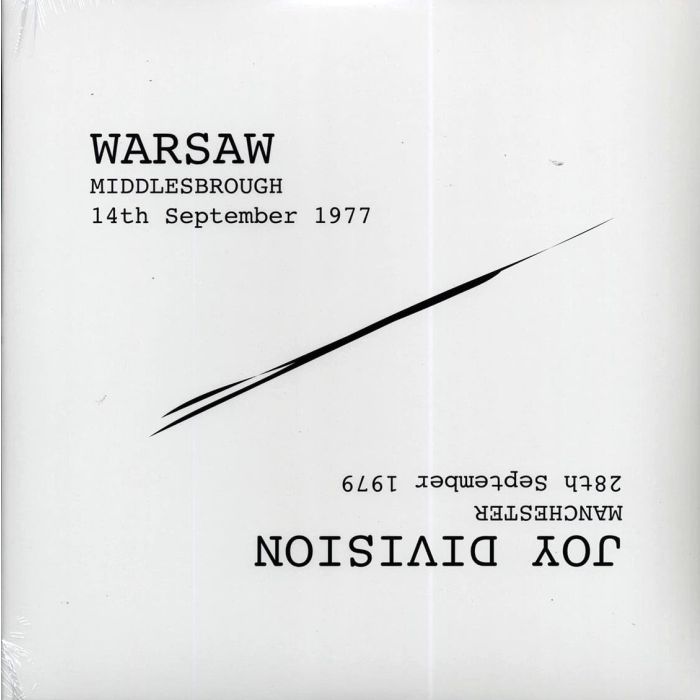 WARSAW / JOY DIVISION - MIDDLESBOROUGH 14/09/77 - MANCHESTER 2 8/09/79