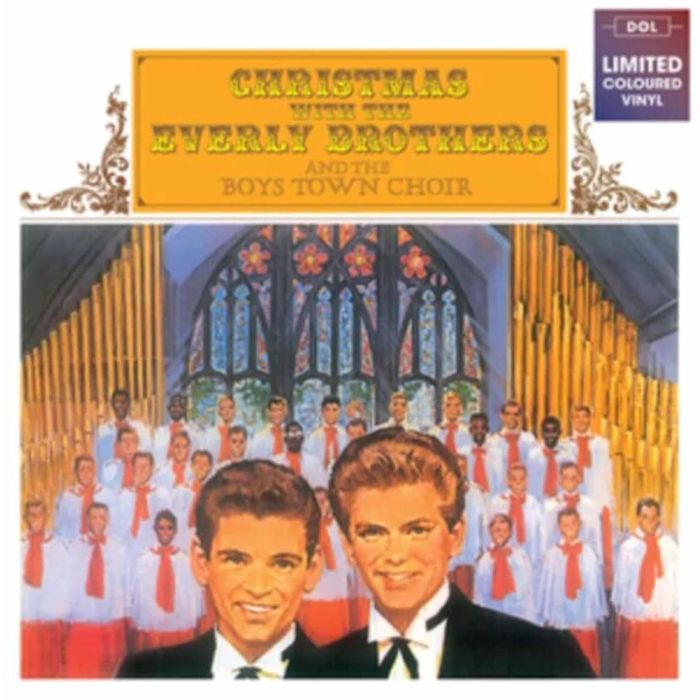 EVERLY BROTHERS & THE BOYS TOWN CHOIR - CHRISTMAS WITH THE EVERLY BROTHERS (COLOURED VINYL)