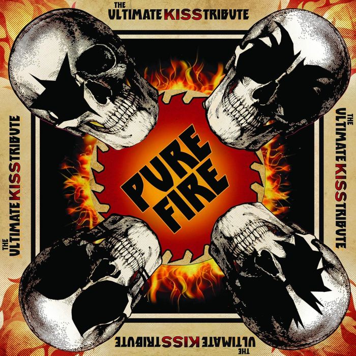 VARIOUS ARTISTS - PURE FIRE: THE ULTIMATE KISS TRIBUTE (SPLATTER VINYL)