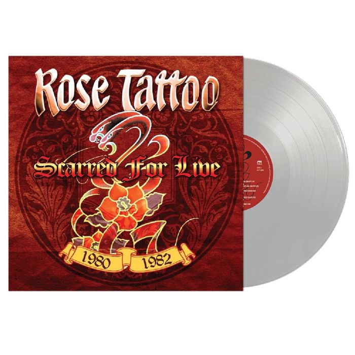 ROSE TATTOO - SCARRED FOR LIFE (SILVER VINYL)