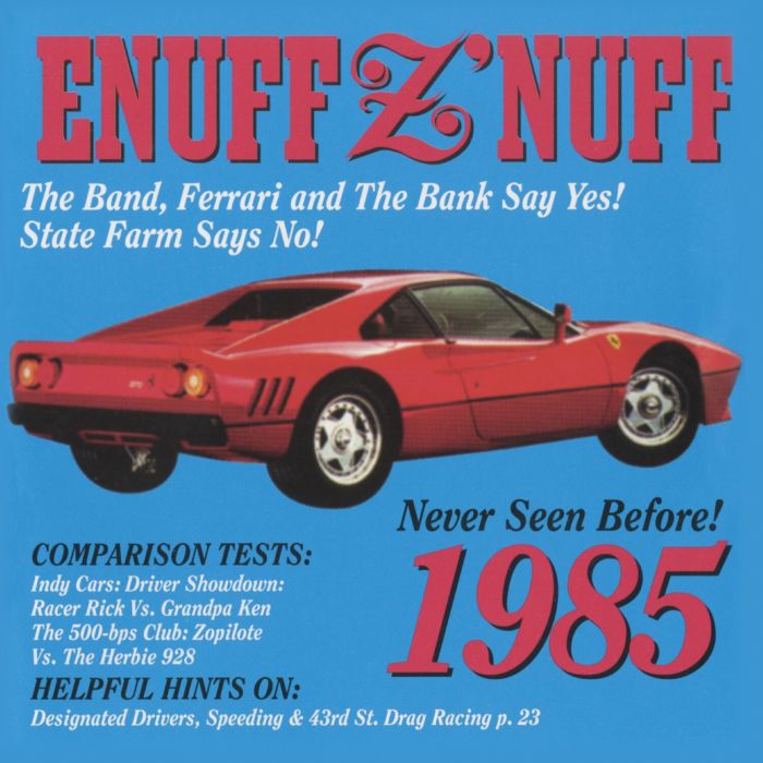 ENUFF Z'NUFF - 1985 (BLUE & RED STARBURST VINYL)