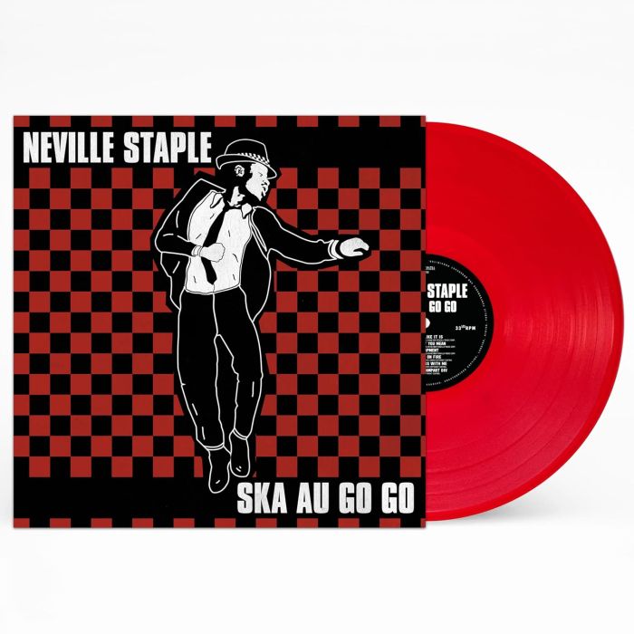 NEVILLE STAPLE - SKA AU GO GO (RED OR CLEAR VINYL)