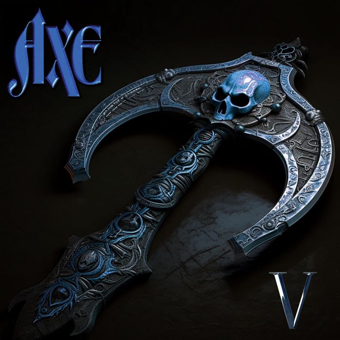 AXE - FIVE (BLUE VINYL)