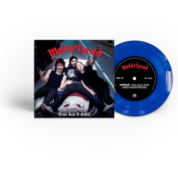 MOTORHEAD / LEMMY - TRAIN KEPT A-ROLLIN' (BLUE VINYL)