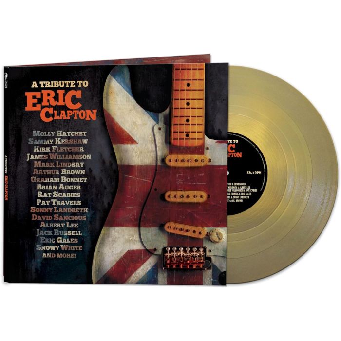 VARIOUS ARTISTS - TRIBUTE TO ERIC CLAPTON ARTISTS (GOLD VINYL)