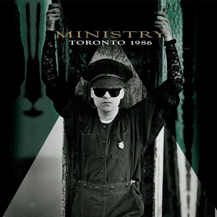 MINISTRY - TORONTO 1986 (GREEN & BLACK SPLATTER VINYL)