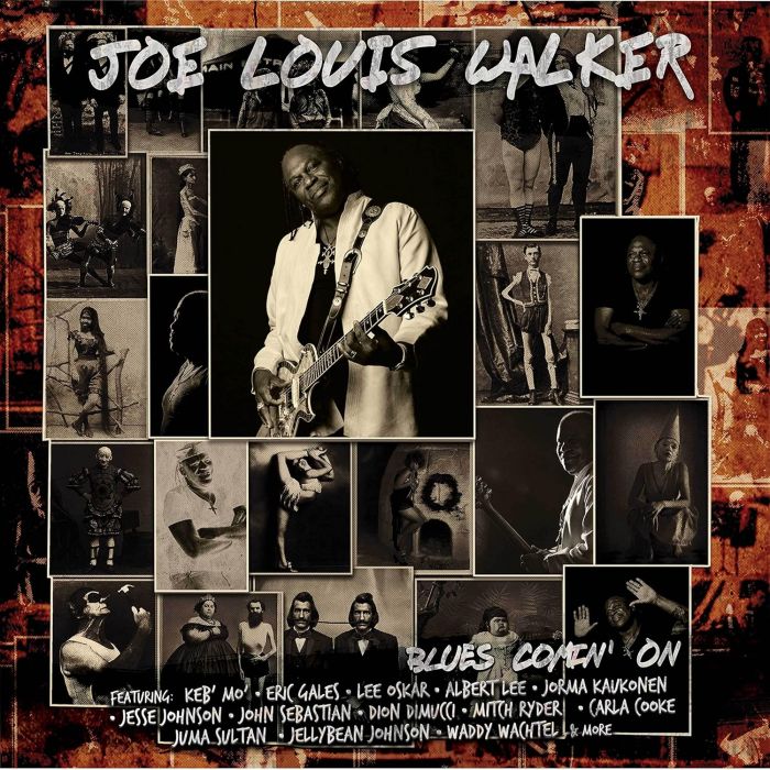 JOE LOUIS WALKER - BLUES COMIN' ON (BLUE VINYL)