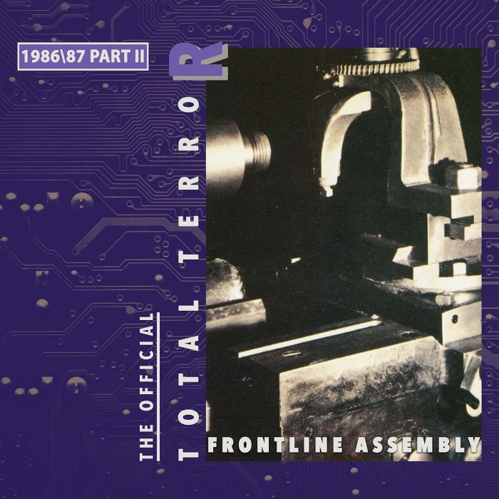 FRONT LINE ASSEMBLY - TOTAL TERROR PART II 1986/87 (PURPLE MARBLE VINYL)