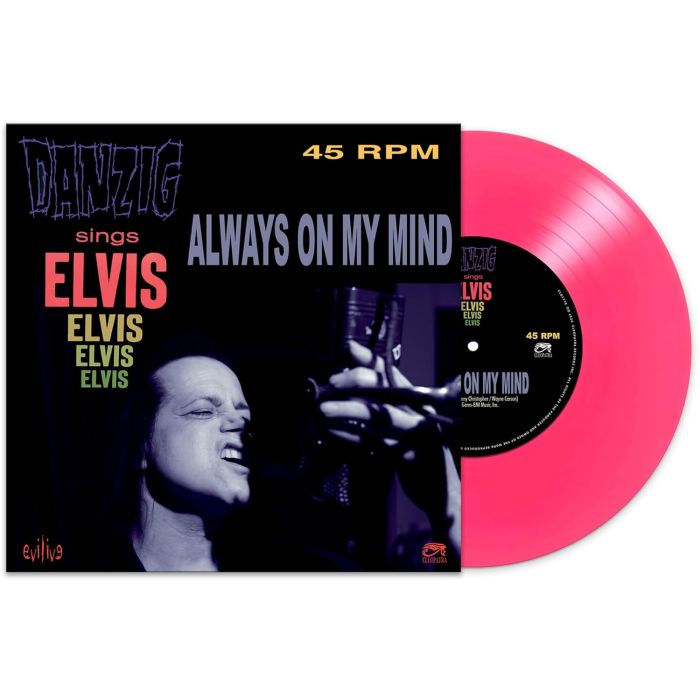 DANZIG - ALWAYS ON MY MIND (PINK VINYL)