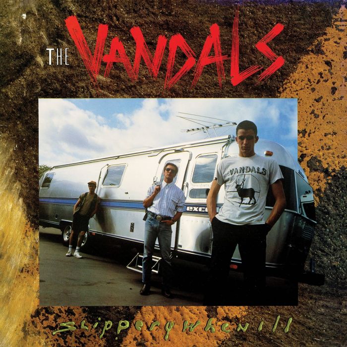 VANDALS - SLIPPERY WHEN ILL (RED MARBLE VINYL)