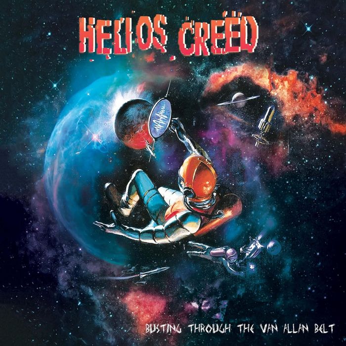 HELIOUS CREED - BUSTING THROUGH THE VAN ALLAN BELT (RED MARBLE VINYL)