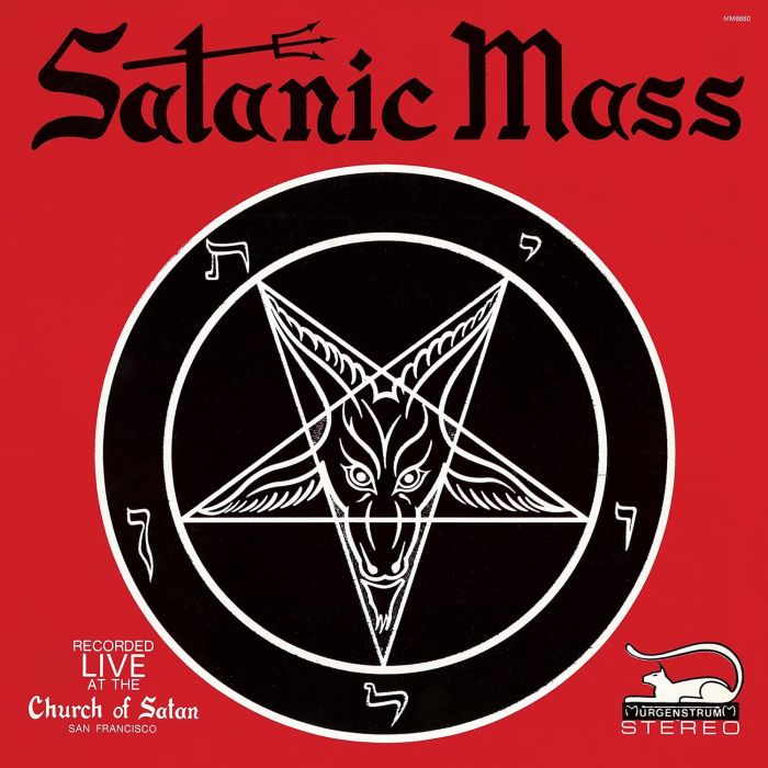 ANTON LAVEY - SATANIC MASS (RED/BLACK SPLATTER VINYL)