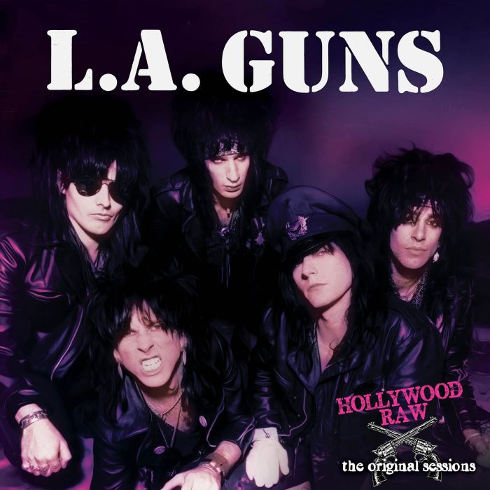 L.A. GUNS - HOLLYWOOD RAW - ORIGINAL SESSIONS (PURPLE/BLACK VINYL)