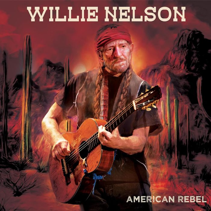 WILLIE NELSON - AMERICAN REBEL (RED MARBLE VINYL)