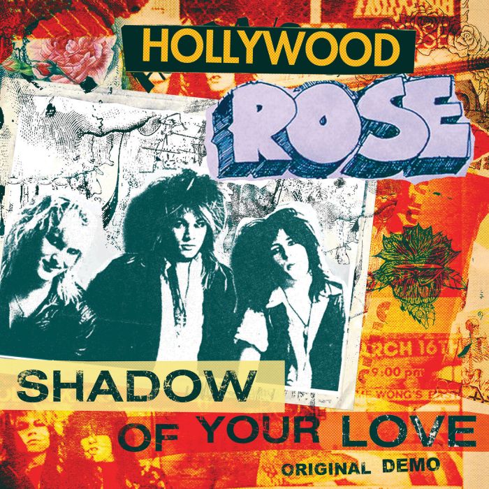 HOLLYWOOD ROSE - SHADOW OF YOUR LOVE / RECKLESS LIFE (BLUE VINYL)