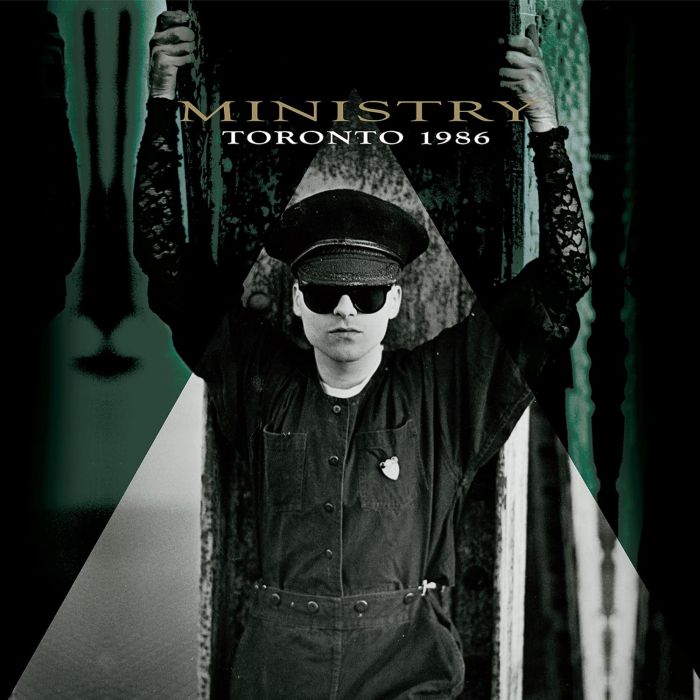 MINISTRY - TORONTO 1986 (BLUE/BLACK SPLATTER VINYL)
