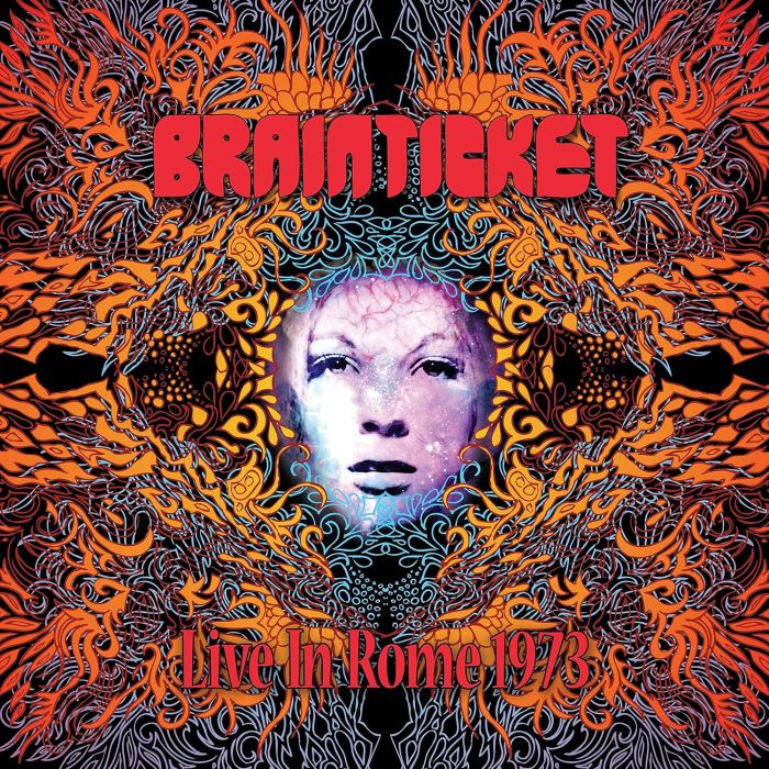 BRAINTICKET - LIVE IN ROME 1973 (RED/YELLOW SPLATTER VINYL)
