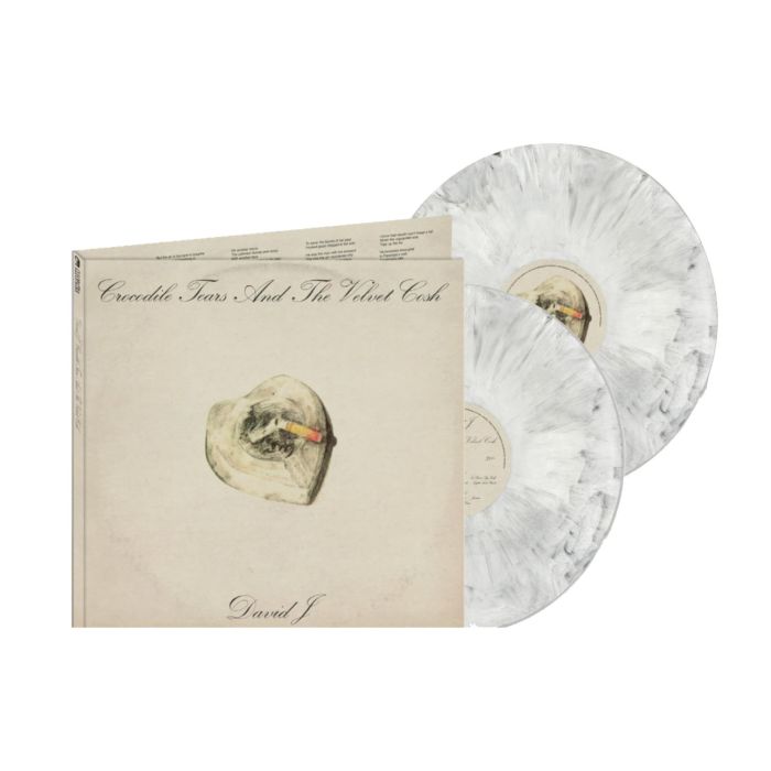 DAVID J - CROCODILE TEARS & THE VELVET COSH (LIMITED/WHITE MARBLE VINYL/2LP