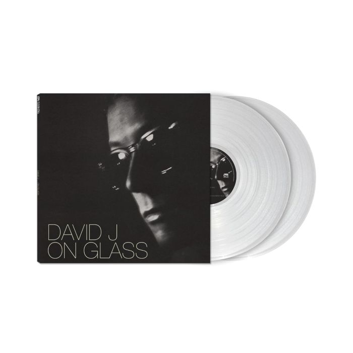 DAVID J - ON GLASS (CLEAR/WHITE VINYL)
