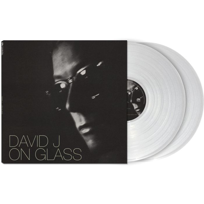 DAVID J - ON GLASS (CLEAR/WHITE VINYL)