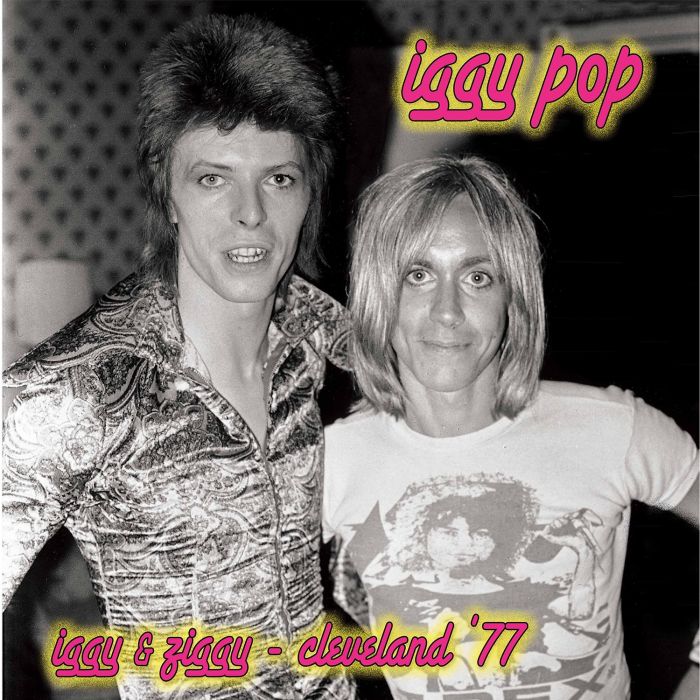 IGGY POP - IGGY & ZIGGY - CLEVELAND 77 (SILVER/PINK VINYL)