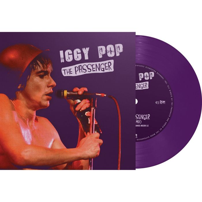 IGGY POP - PASSENGER (PURPLE 7INCH)