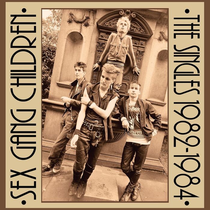 SEX GANG CHILDREN - SINGLES 1982-1984 (RED MARBLE VINYL)