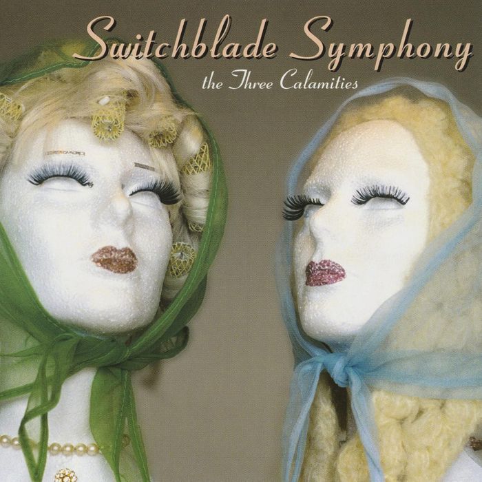 SWITCHBLADE SYMPHONY - THREE CALAMITIES (GREEN/BLUE SPLIT VINYL)
