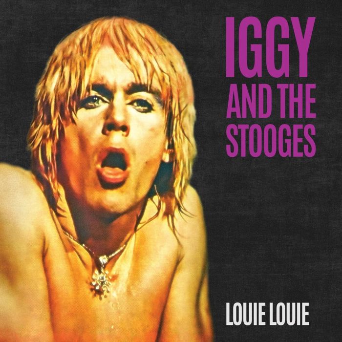 IGGY & THE STOOGES - LOUIE LOUIE (BLACK/GOLD SPLATTER VINYL)