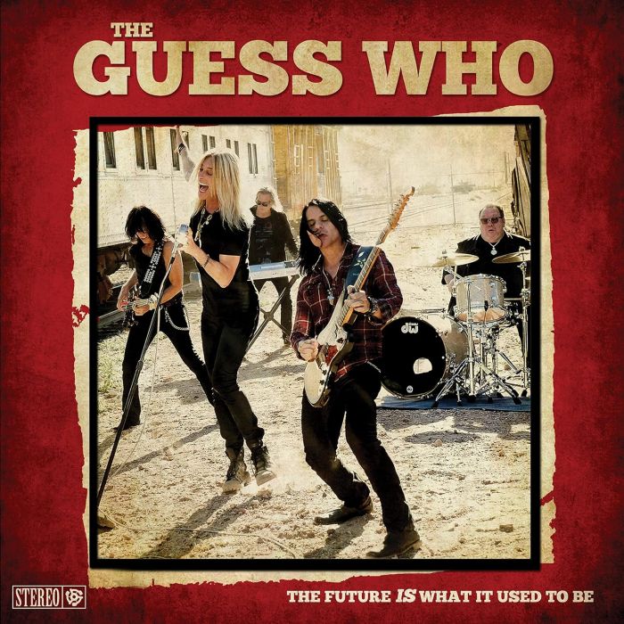 GUESS WHO - FUTURE IS WHAT IT USED TO BE (RED MARBLE VINYL)