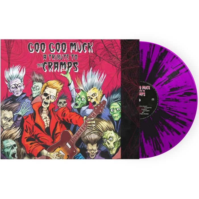 VARIOUS ARTISTS - GOO GOO MUCK - TRIBUTE TO THE CRAMPS (PURPLE/BLACK SPLATTER VINYL