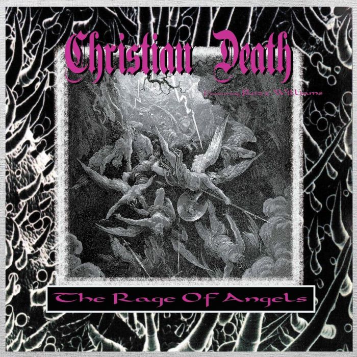 CHRISTIAN DEATH - RAGE OF ANGELS (PURPLE/BLACK SPLATTER VINYL)