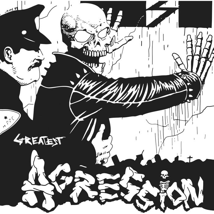 AGRESSION - GREATEST (BLACK/WHITE SPLATTER VINYL)