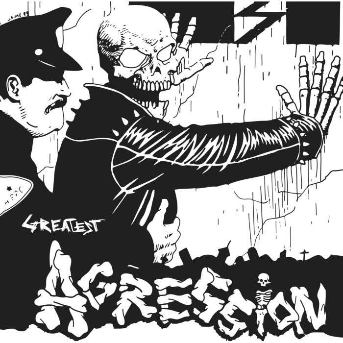 AGRESSION - GREATEST (BLACK/WHITE SPLATTER VINYL)