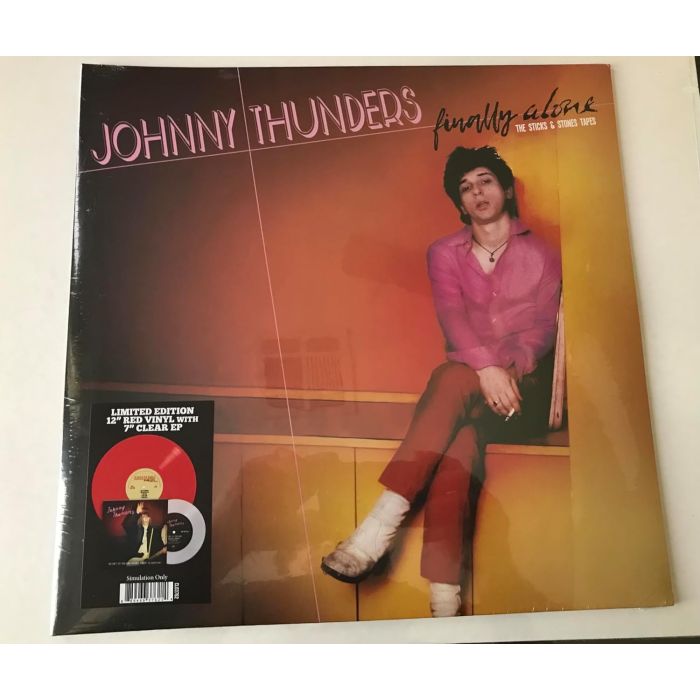 JOHNNY THUNDERS - FINALLY ALONE (RED/WHITE VINYL)