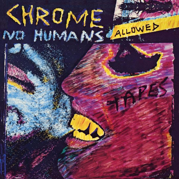 CHROME - NO HUMANS ALLOWED (PURPLE/CLEAR SPLATTER VINYL)