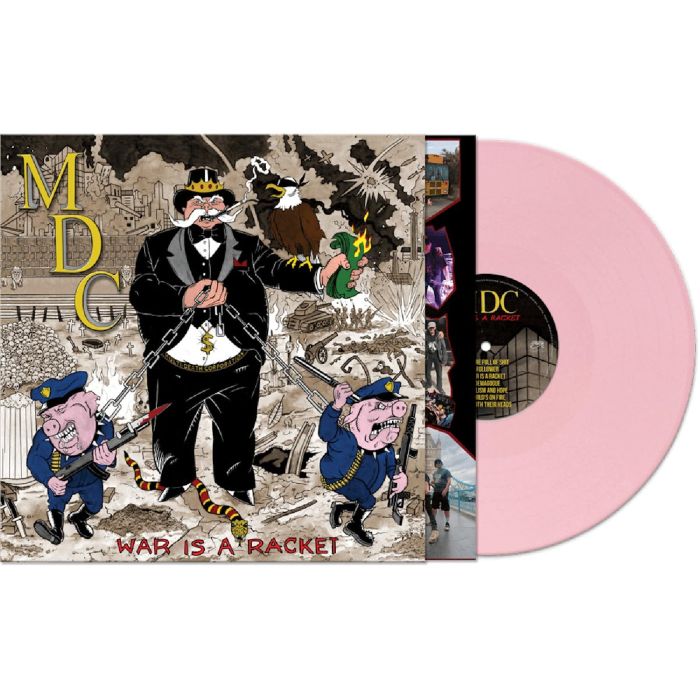 MDC - WAR IS A RACKET (PINK VINYL)