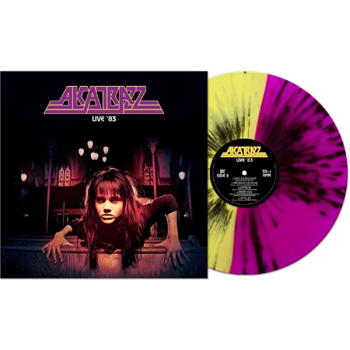 ALCATRAZZ - LIVE '83 (YELLOW/PURPLE SPLATTER VINYL)
