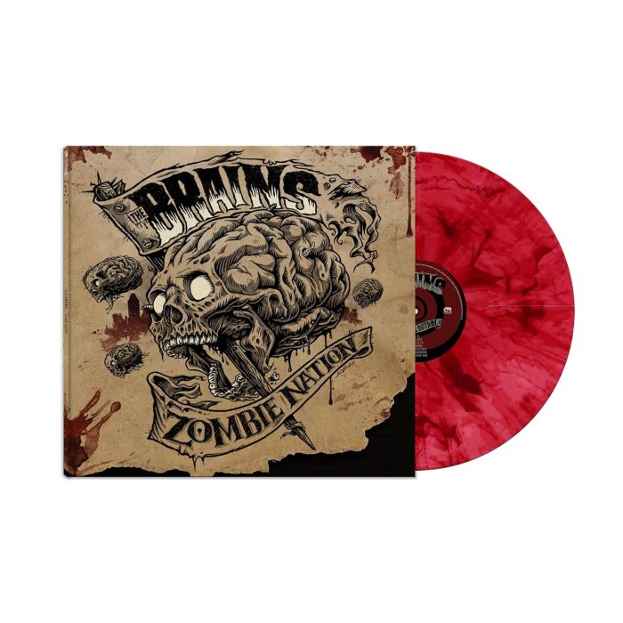 BRAINS - ZOMBIE NATION (RED MARBLE VINYL)