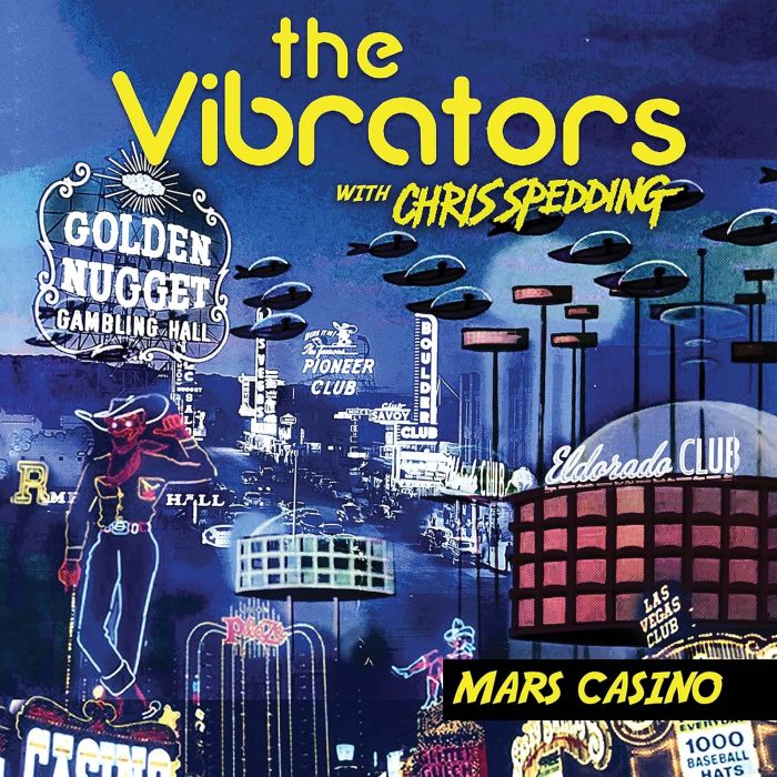 VIBRATORS; CHRIS SPEDDING - MARS CASINO (PURPLE/BLUE HAZE SPLATTER VINYL)