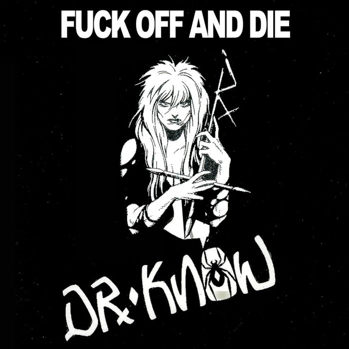 DR. KNOW - FUCK OFF & DIE (RED VINYL)