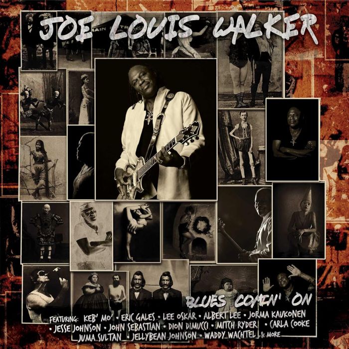 JOE LOUIS WALKER - BLUES COMIN' ON (BLUE VINYL)