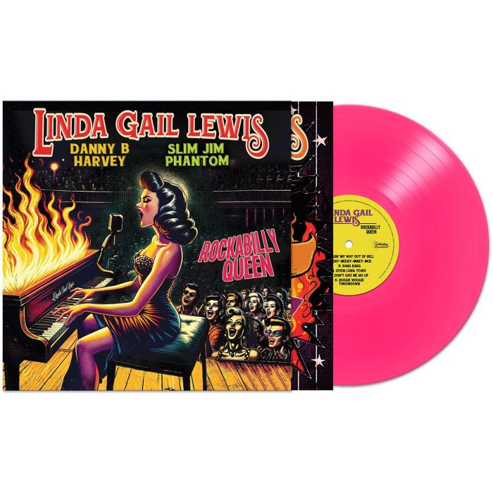 LINDA GAIL LEWIS - ROCKABILLY QUEEN (PINK VINYL)