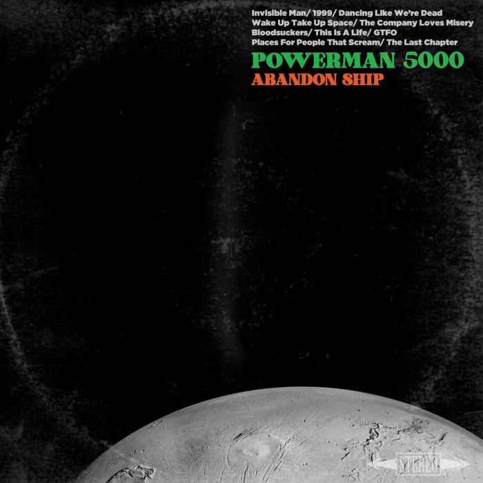 POWERMAN 5000 - ABANDON SHIP (GREEN MARBLE VINYL)