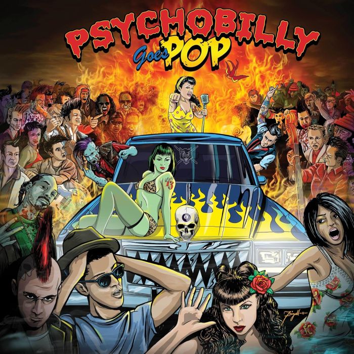 VARIOUS ARTISTS - PSYCHOBILLY GOES POP (PURPLE VINYL)