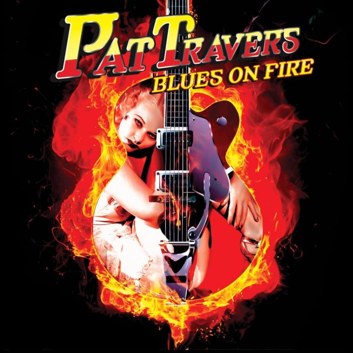 PAT TRAVERS - BLUES ON FIRE (RED VINYL)